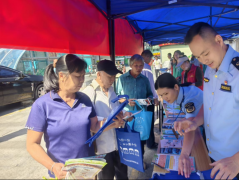 <b>南宁兴宁开展“平安宣传进万家”从题勾当</b>